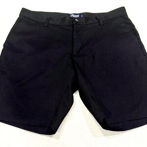 Chaps Golf Shorts Flat Front Shorts in Black Size 34